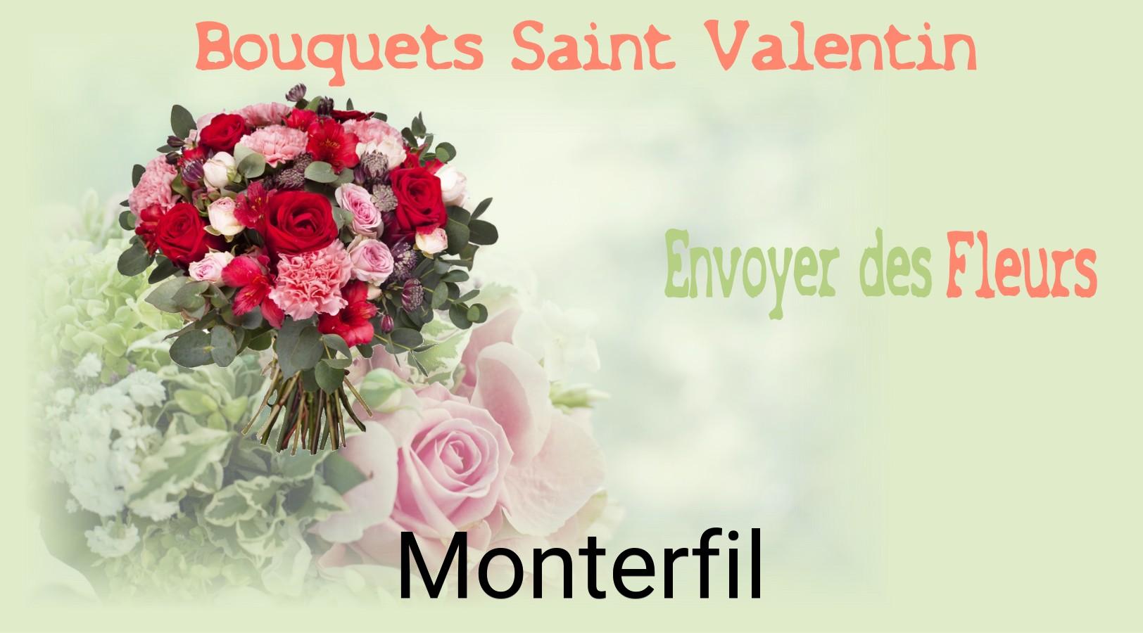 Roses de Saint-Valentin livrées à Monterfil